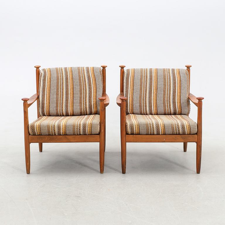 Fåtöljer ett par troligen Danmark 1960-tal.