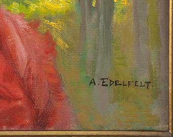 Albert Edelfelt, "PORVOOLAISTYTTÖ (UUSIMAALAINEN MAALAISTYTTÖ)".
