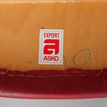 STOLAR, 8 st, "Aslak" design Ilmari Tapiovaara, modellen formgiven 1958.