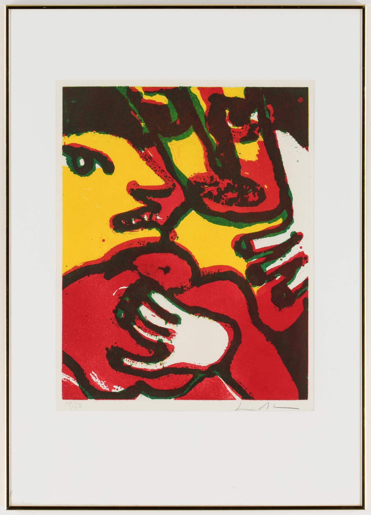 BENGT LINDSTRÖM, färglitografi, signerad och numrerad 19/50.