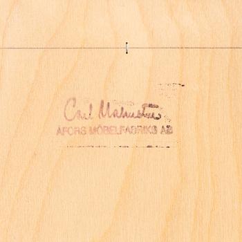 Carl Malmsten, Display cabinet, “Undantaget”, Åfors Möbelfabrik AB, second half of the 20th century.