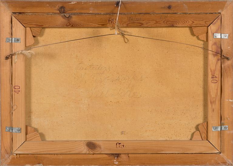 Nikolai Tervakorpi, oil on canvas, signed and dated -49.
