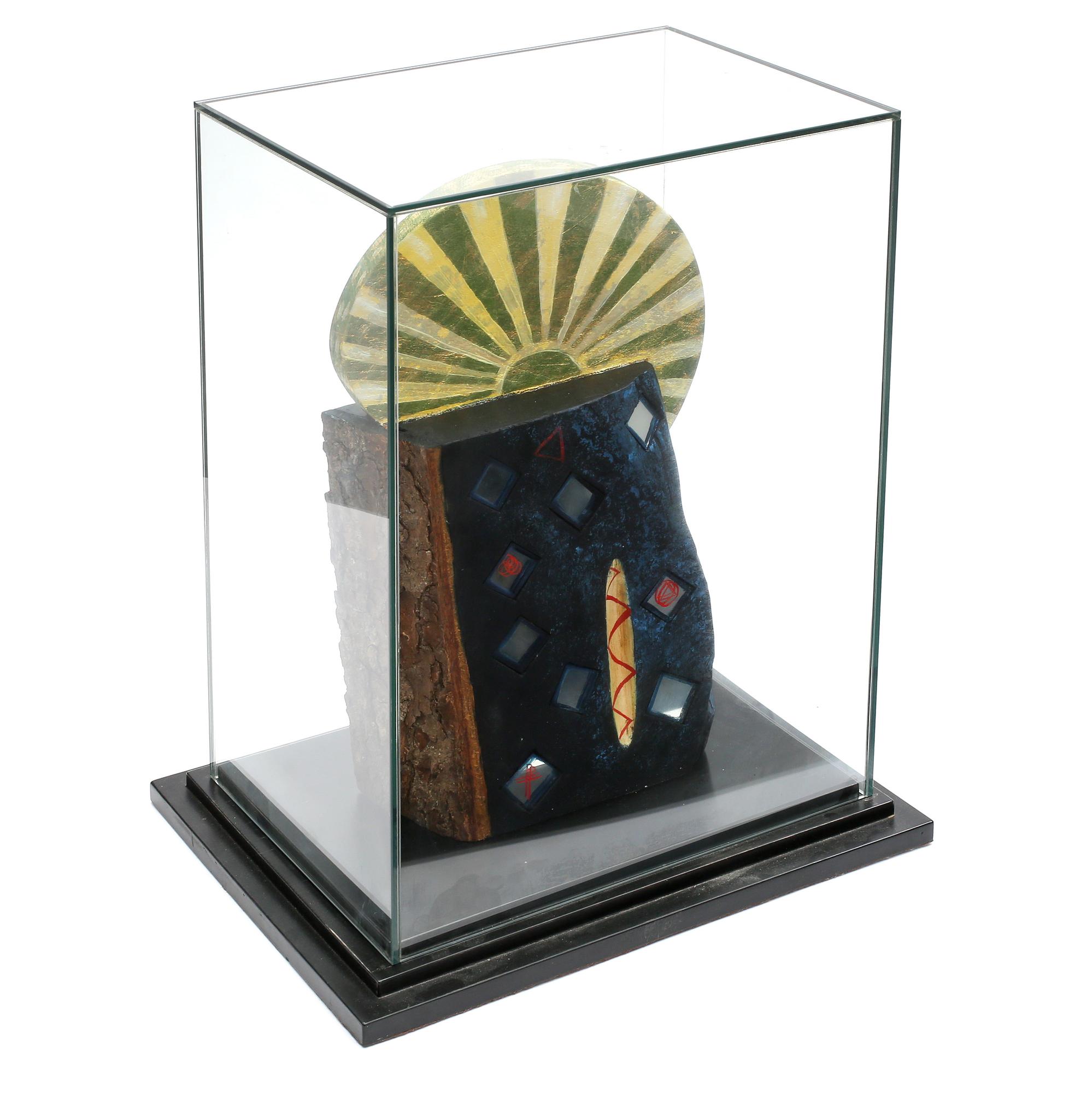 STEFAN IGELSTRÖM, skulptur, trä, signerad och daterad 88.