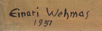 EINARI WEHMAS, "VY FRÅN PARIS".