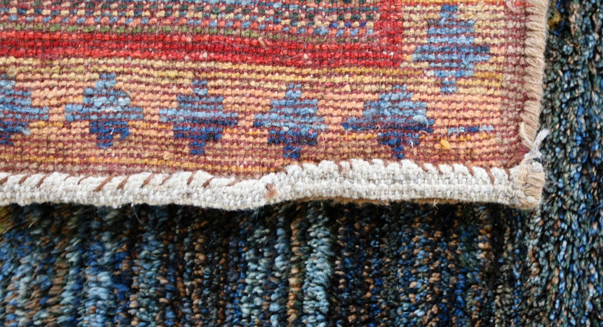 GABBEH, persisk, figural, ca 150 x 110 cm.