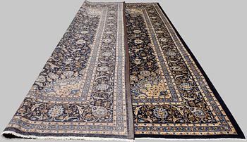 A Kashmar carpet, c. 400 x 302 cm.