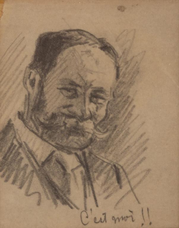 Nils Kreuger, teckning.