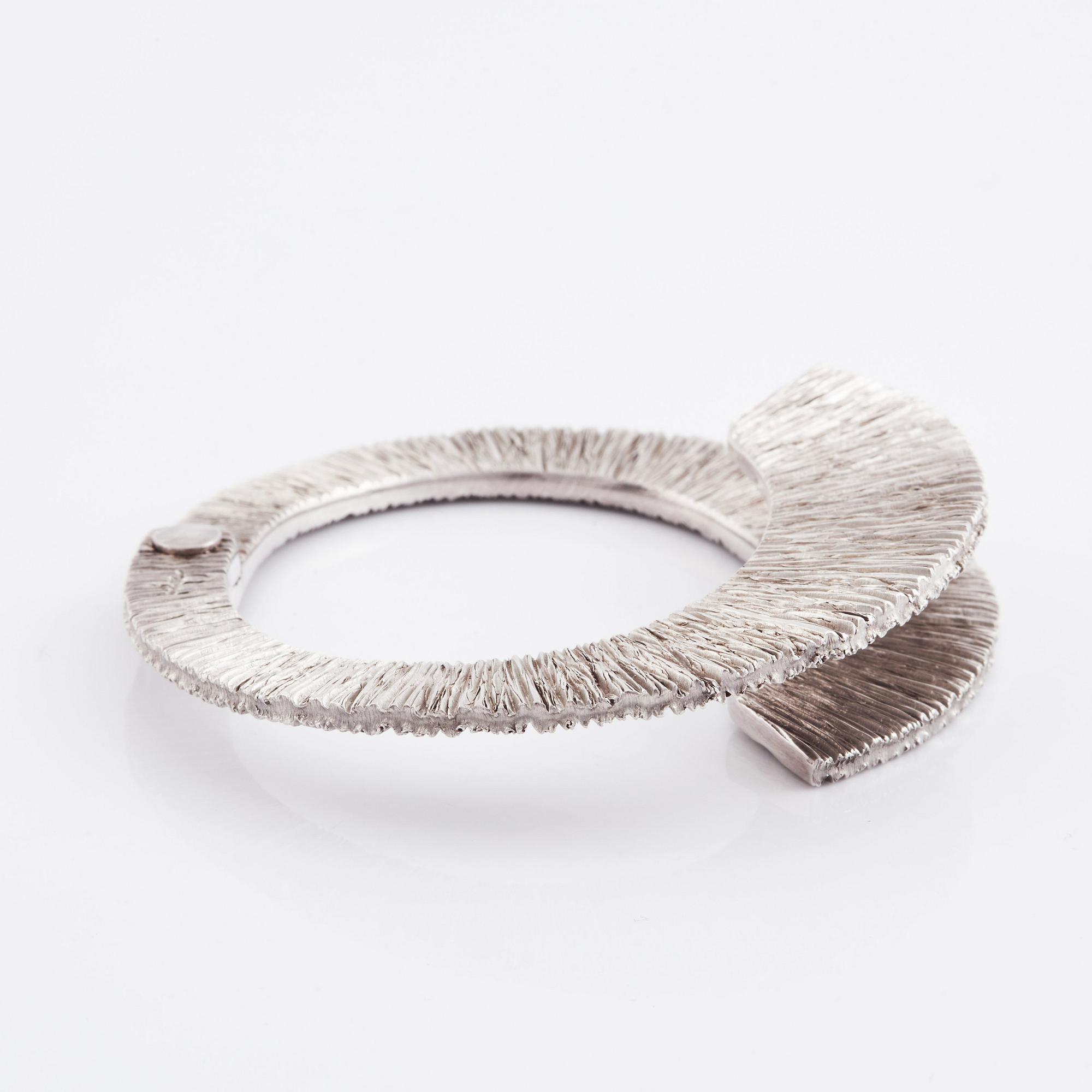 Rey Urban, a sterling silver bracelet, Stockholm 1977.