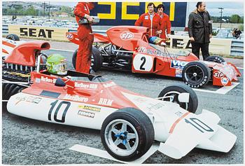 Kenneth Olausson, "Ronnie Peterson, Reine Wisell på Jarama 1972".