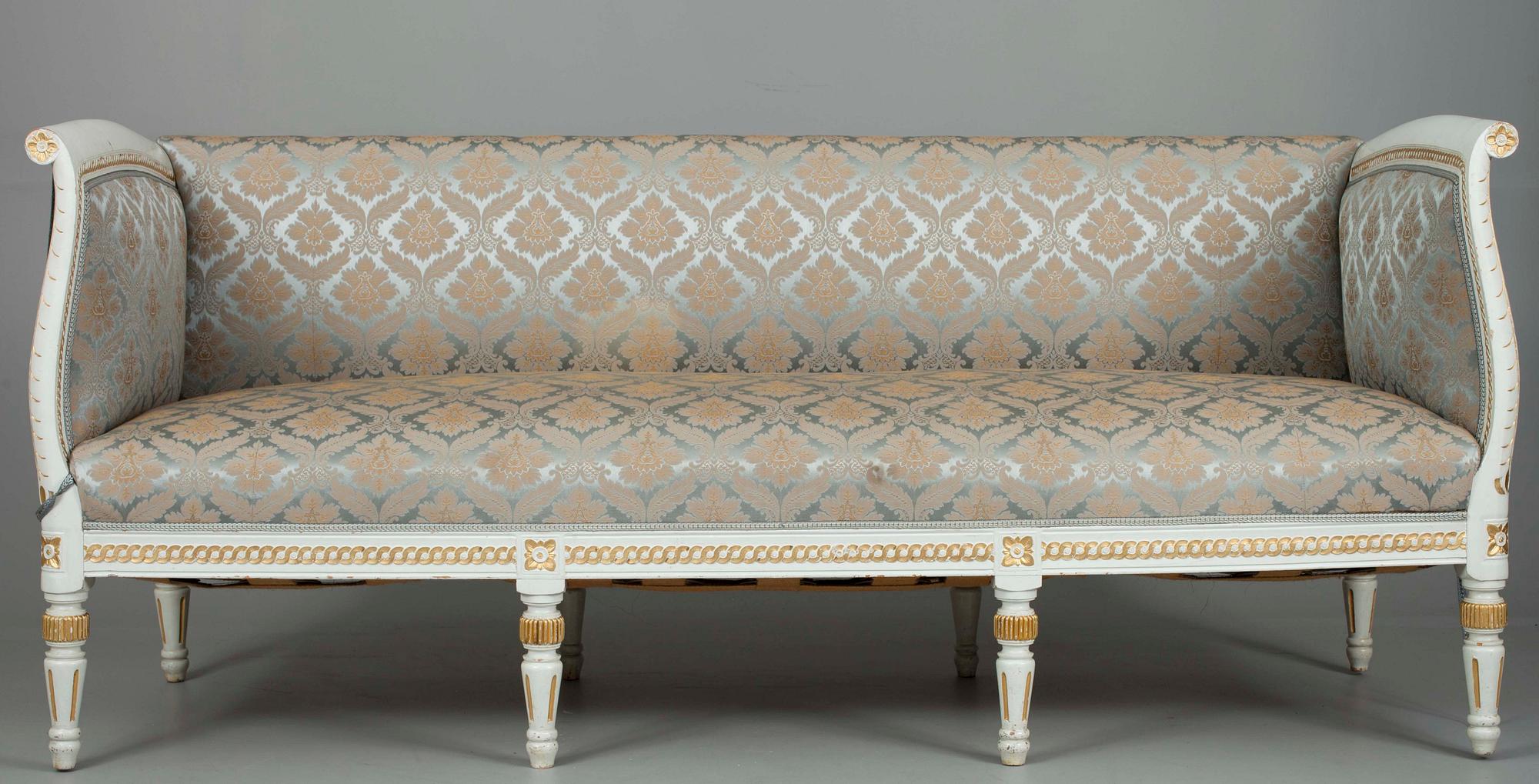 SOFFA, gustaviansk stil, 1900-tal.