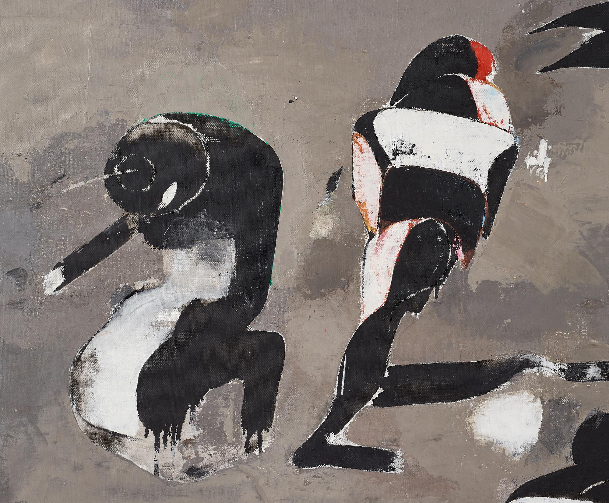 Lage Lindell, oil on canvas, signed.