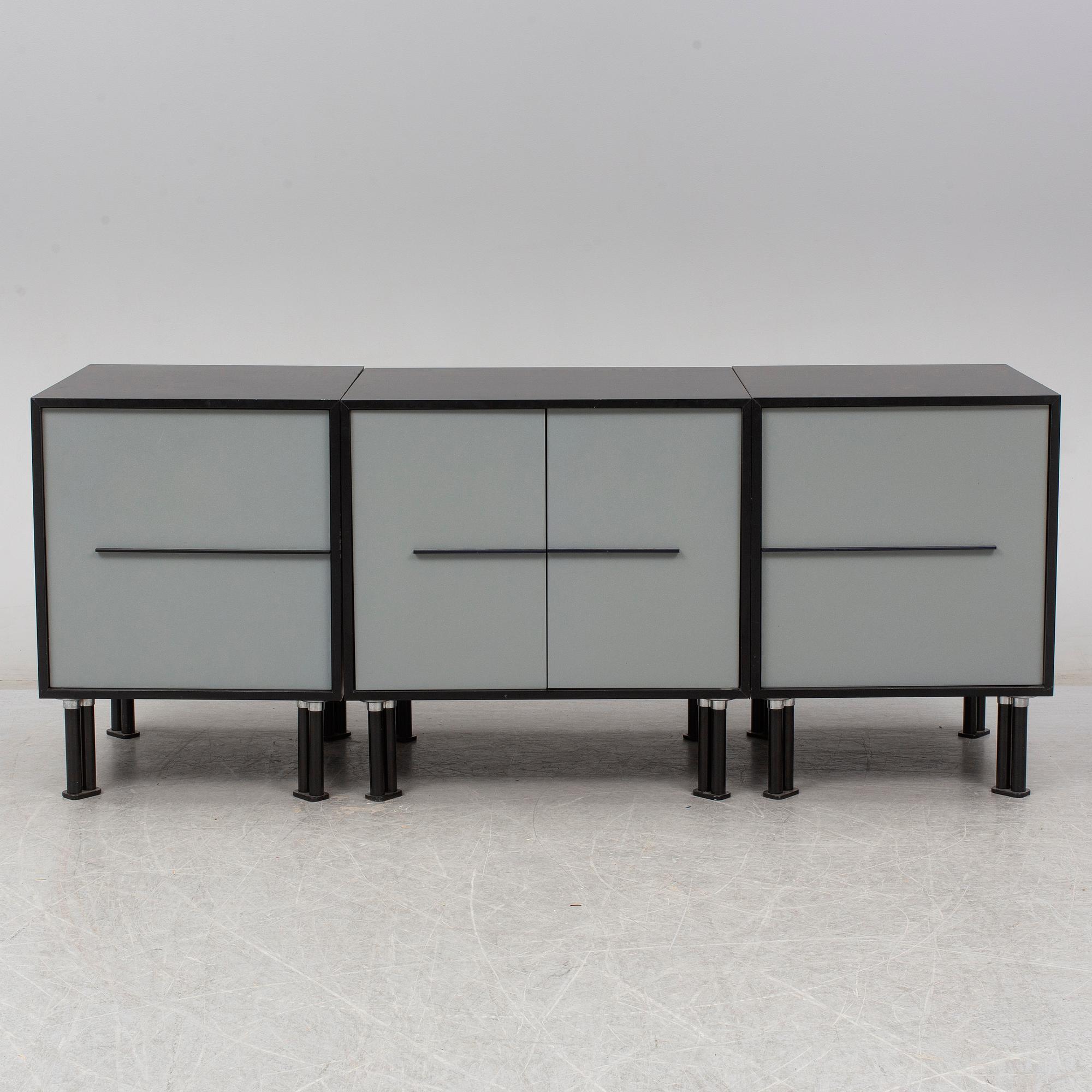PIRKKO STENROS, sideboard, 3 delar, Muura, Finland.