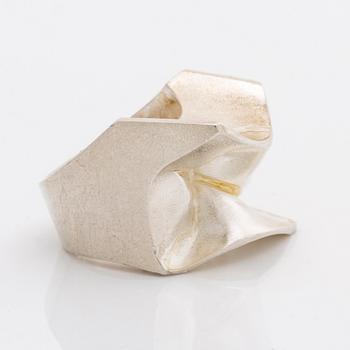LAPPONIA ring silver, Finland 1980, size 53.