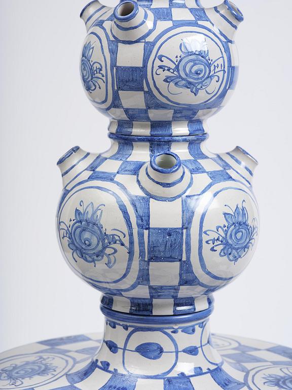 Björn Wiinblad, an imposing ceramic sculpture, Denmark, signed and dated 1971.