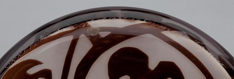 KANNA, graal, Gunnar Cyrén, märkt 1024-77, Orrefors.