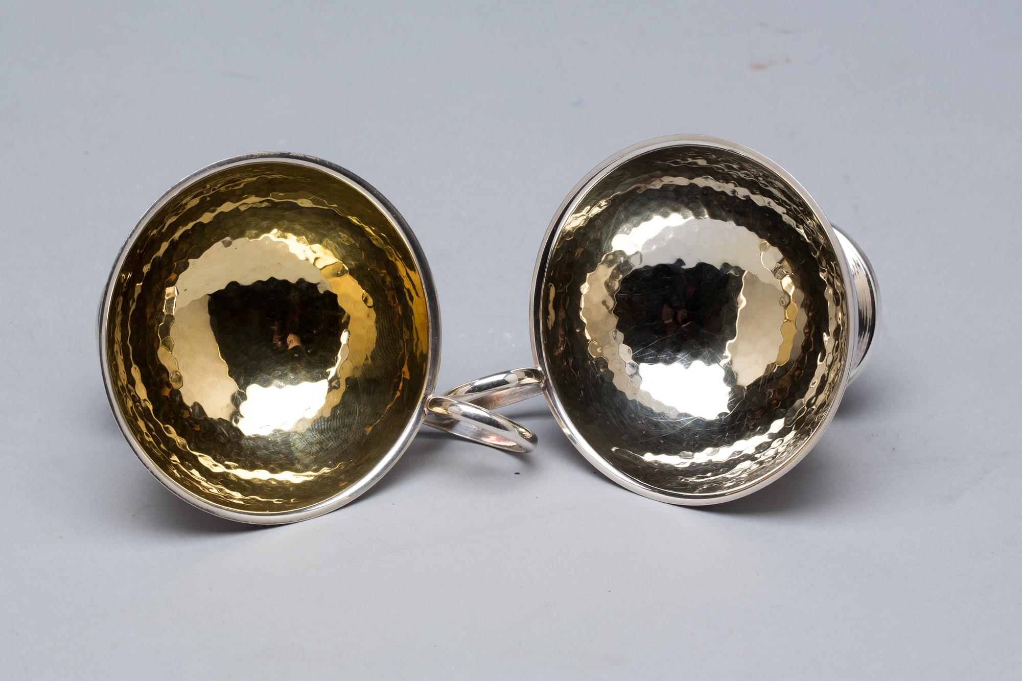 PUNCHBÄGARE, 13 st, silver.
