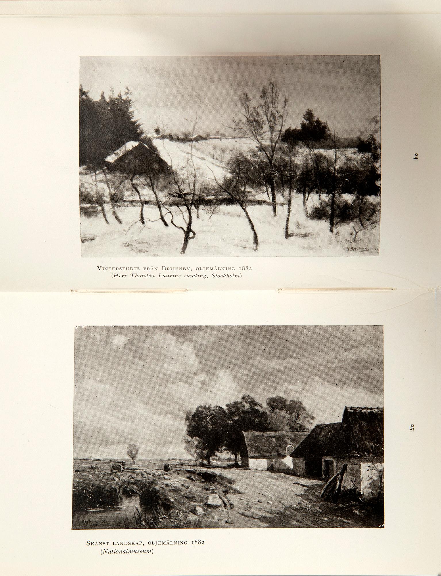 Gustaf Rydberg, Skånskt landskap.