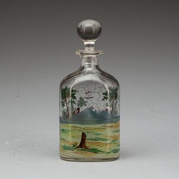 KARAFF MED PROPP, glas, Tyskland.