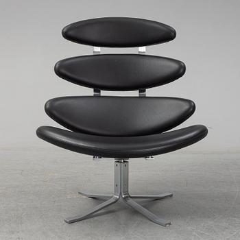 POUL VOLTHER, fåtölj, "Corona EJ 5", Erik Jørgensen, Danmark, 2000-tal.