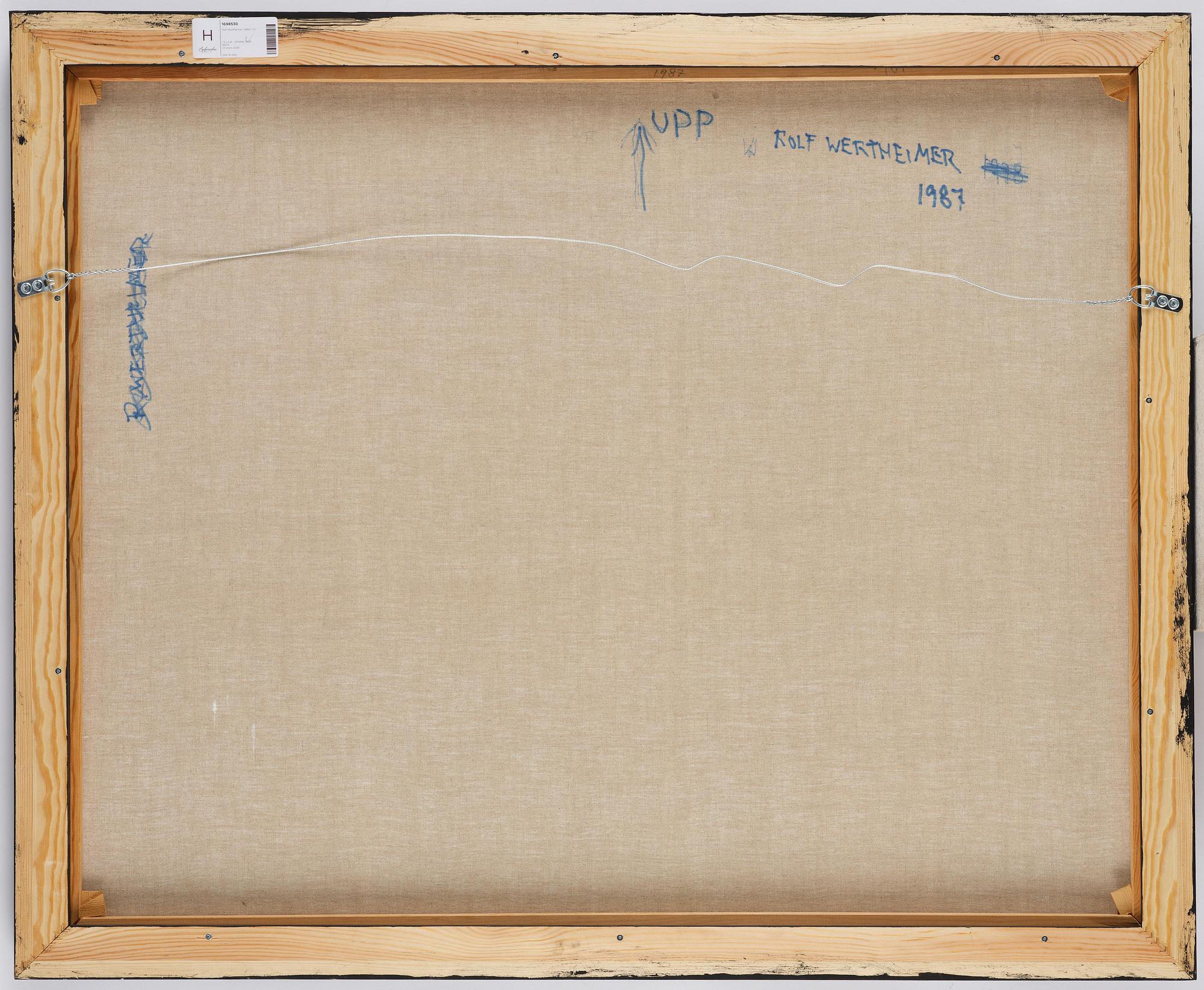 Rolf Wertheimer, G-clamps.