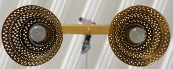 Hans Bergström, taklampa, modell 70, ateljé Lyktan, Åhus, 1950-tal.