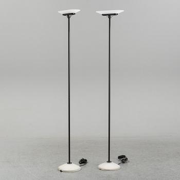 PERRY KING, SANTIAGO MIRANDA & GIANLUIGI ARNALD, a pair of 'Jill' floor lights, Arteluce, Italy.