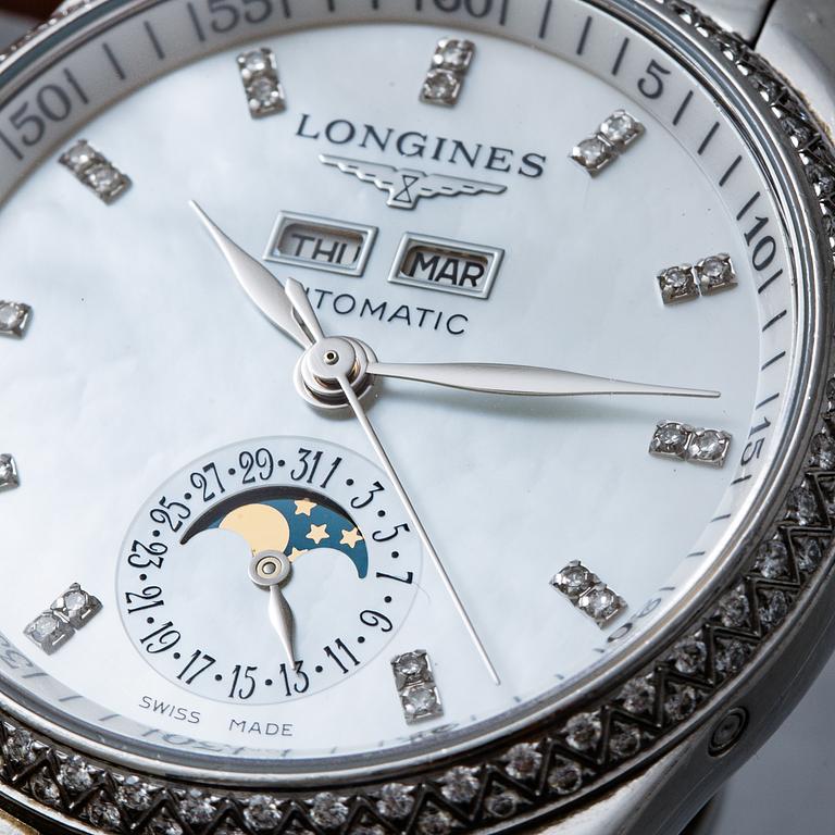 LONGINES, Master Collection, Calendar, wristwatch, 36 mm.