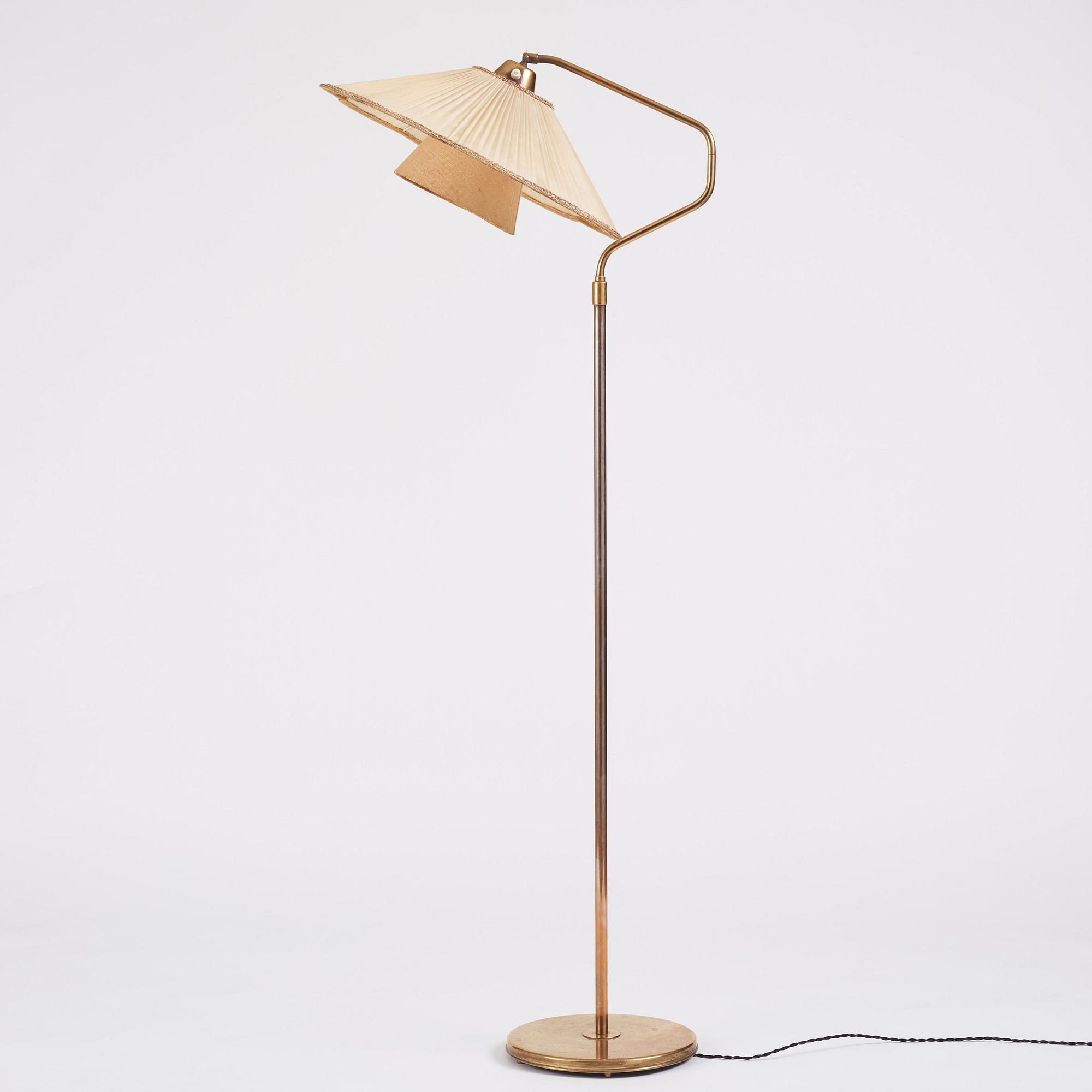 Bertil Brisborg, golvlampa, modell "30631", Nordiska Kompaniet, 1940-tal.