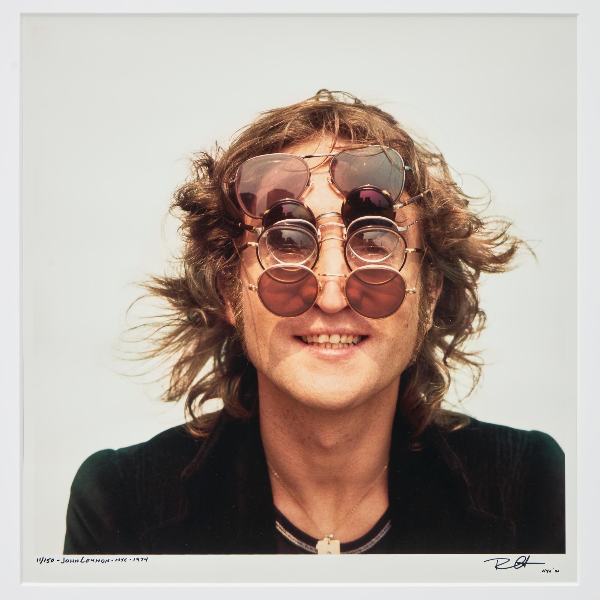 Bob Gruen, "John Lennon, NYC", 1974.