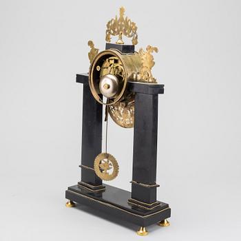 A mantle clock France, 19th century,