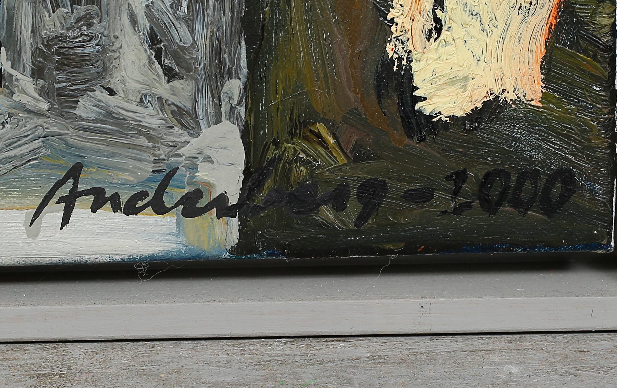 NIKLAS ANDERBERG, olja på duk, signerad och daterad 2000.