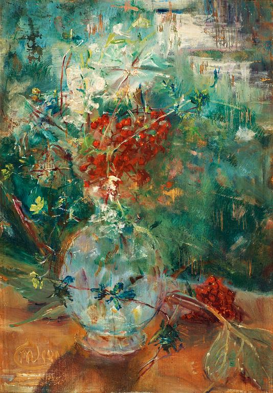 Mina (Vilhelmina) Carlsson-Bredberg, Still life.