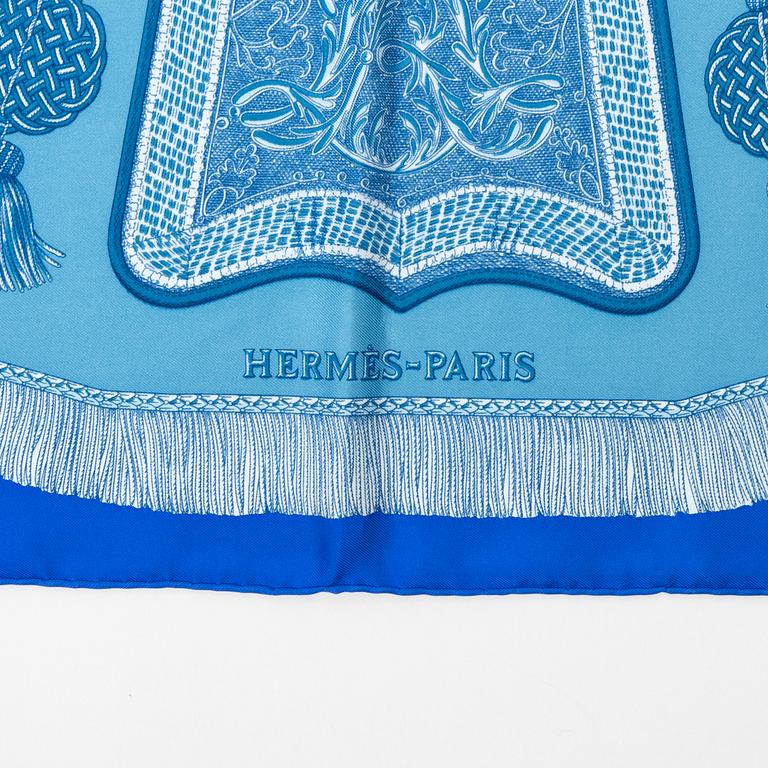 Hermès, scarf, "Poste et Cavalerie".