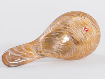 FIGURIN, glas, signerad O. Toikka, Nuutajärvi.