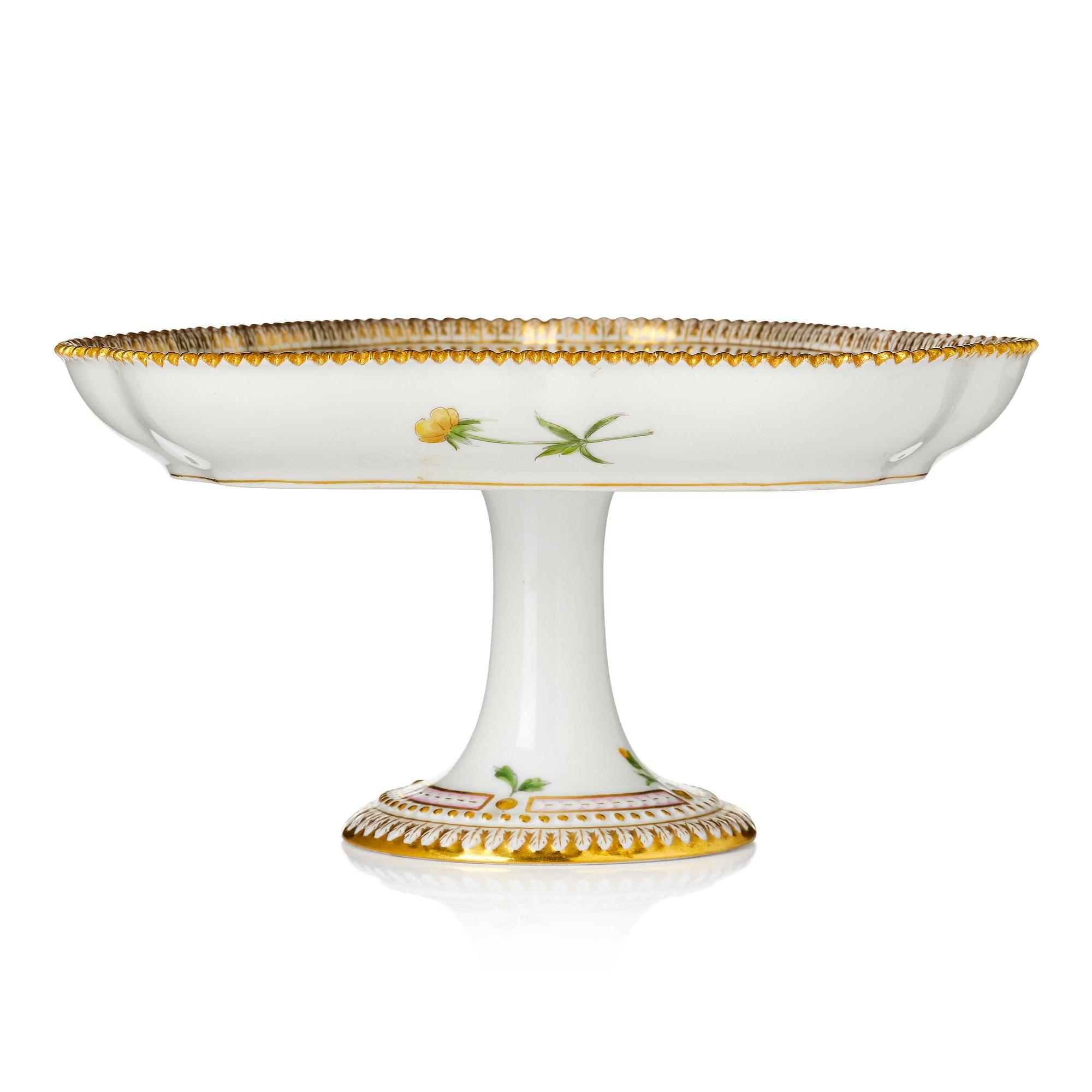 Tazza, porslin. Royal Copenhagen, "Flora Danica", Danmark, 1900-tal.