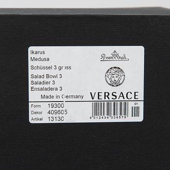 Versace, ruoka-astiasto, 27 osaa, posliini, "Medusa", Rosenthal, Studie-linie, Saksa.