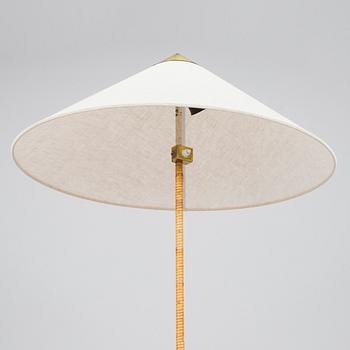 Paavo Tynell, A mid-20th Century floor lamp model 9602 for Taito, Finland.