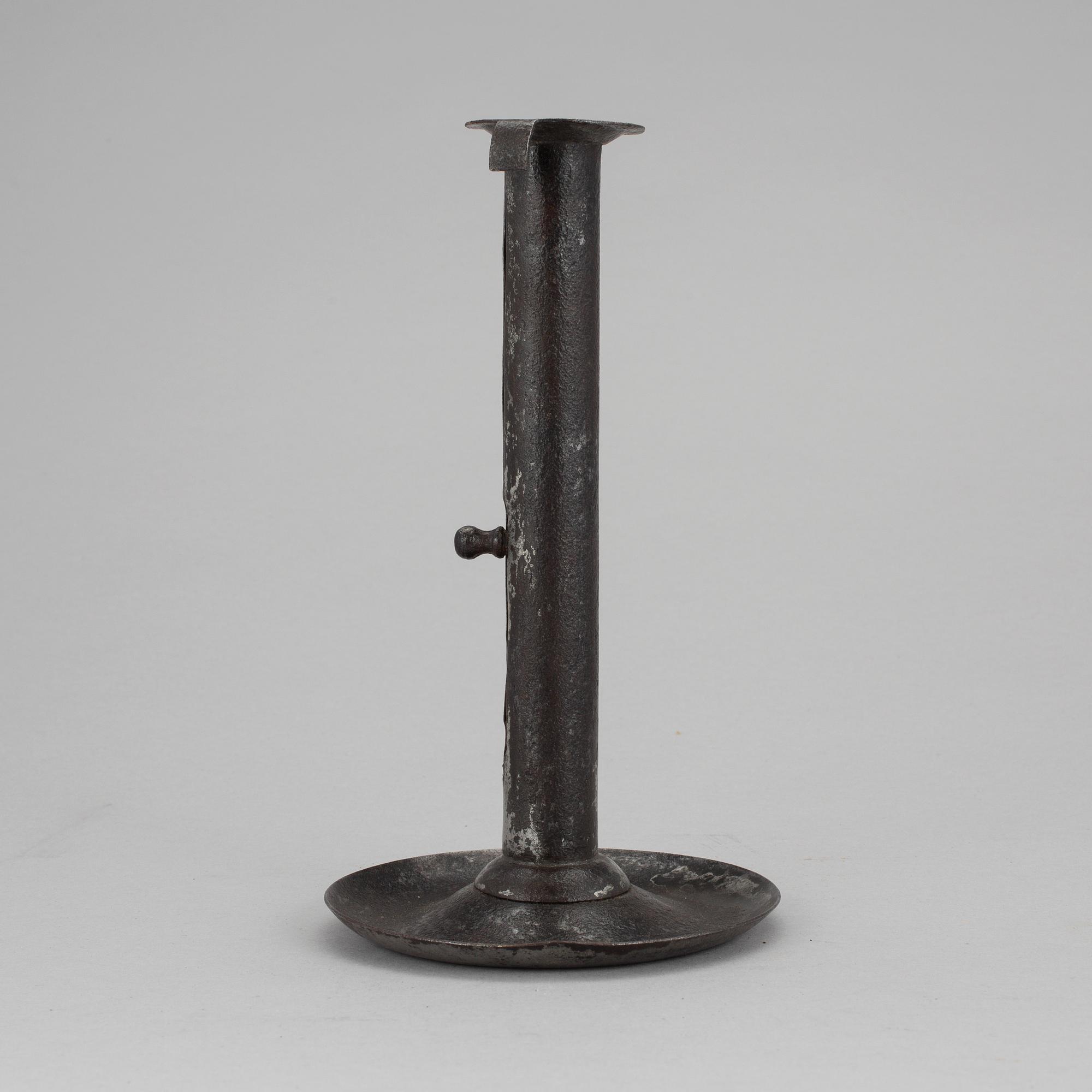 LJUSSTAKE, förtennad plåt, 1700-tal.