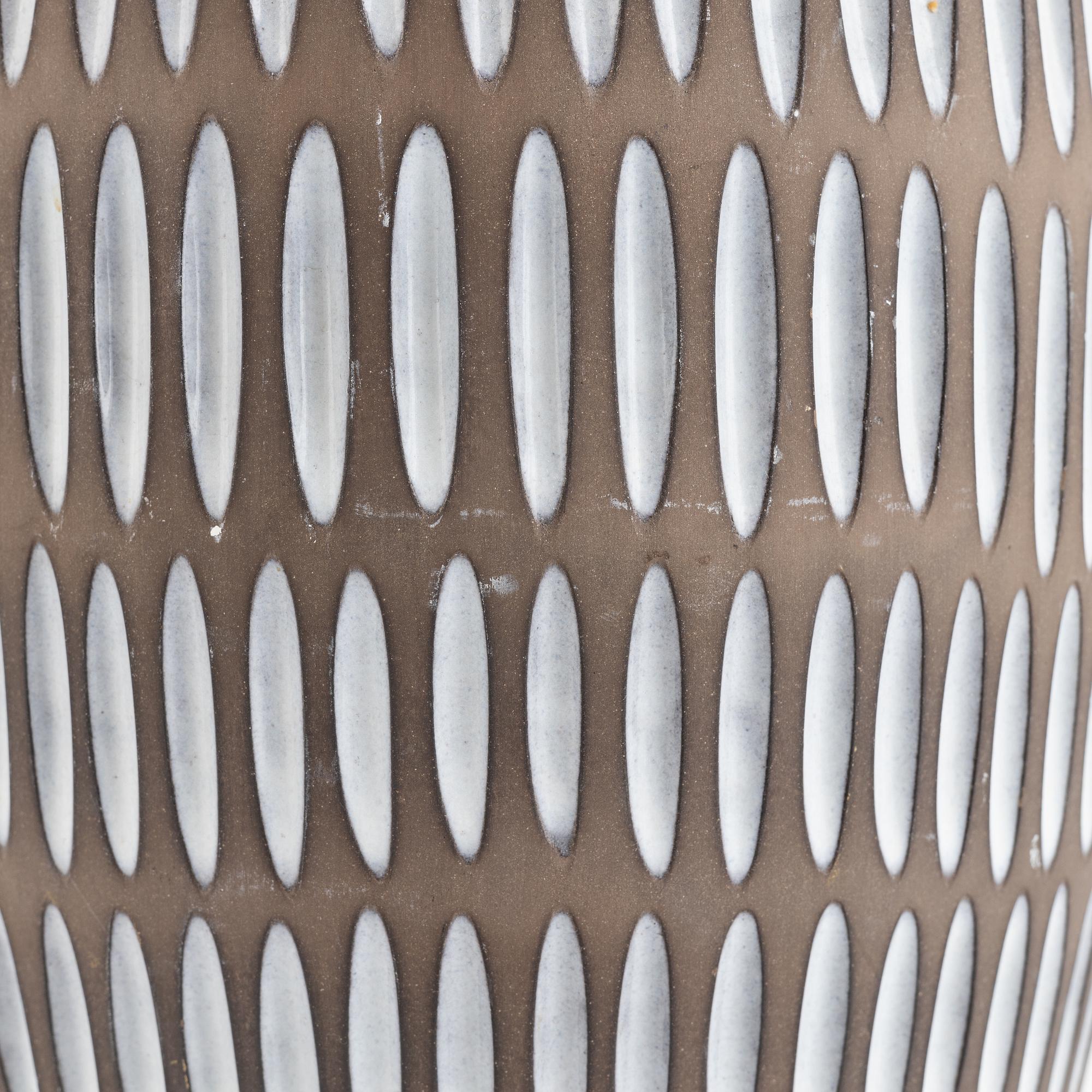 Ingrid Atterberg, vas, "Negro", Upsala-Ekeby, 1950-tal.