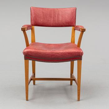 JOSEF FRANK, a mid 20th century model 695 armchair for Firma Svenskt Tenn, Sweden.