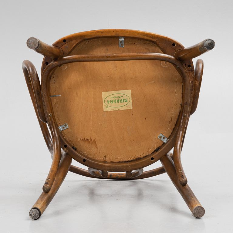 A set of six chairs, second half of the 20th Century.