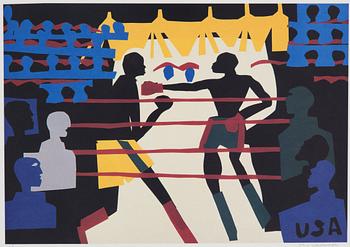 STIG CLAESSON, litografi, signerad och numrerad 50/100.