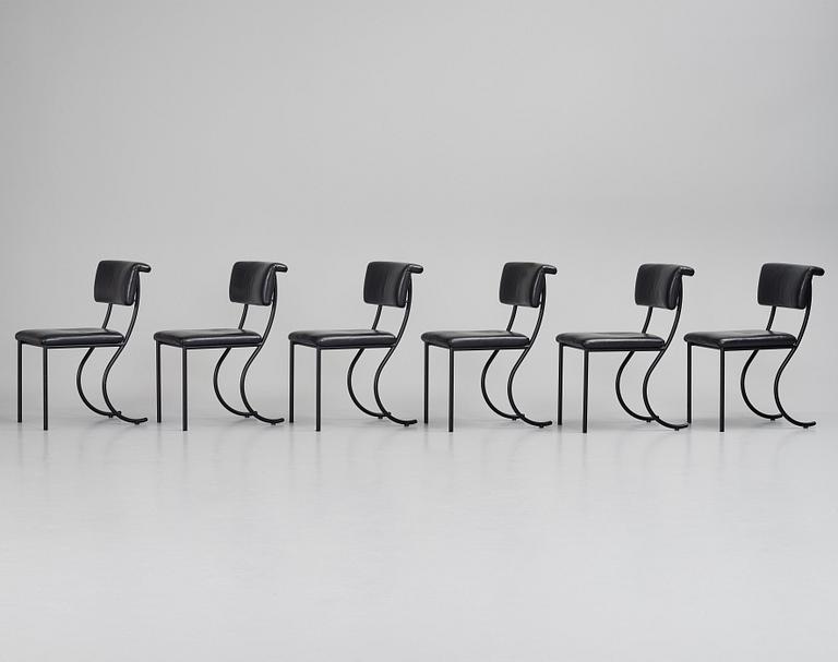 Jonas Bohlin, 6 'Tivoli' chairs, Klong, Sweden, post 2002.