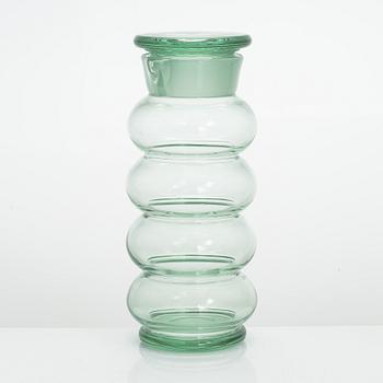 Kaj Franck, cocktail mixer 2544 och dricksglas, 3 st 2744 för Nuutajärvi Notsjö.