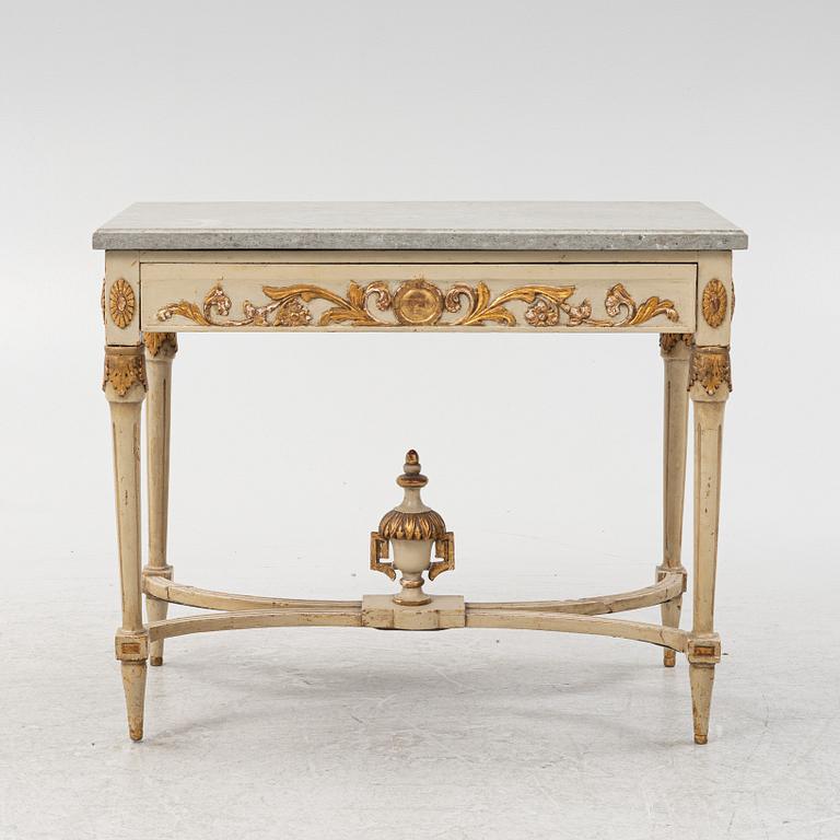 Console table, Gustavian style, second half of the 19th century.