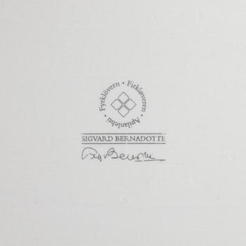 Sigvard Bernadotte, servis, 373 delar, "Millennium-line Marianne", Christineholm, Fyrklövern.