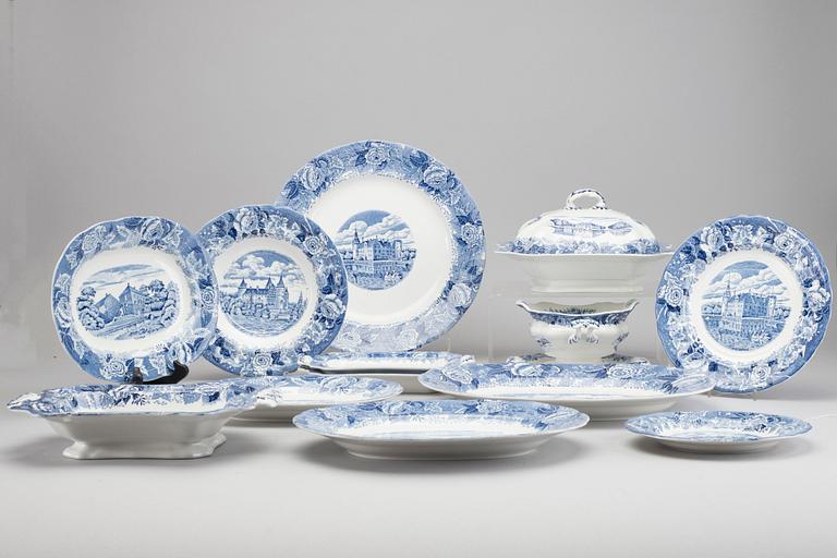 Dinnerware, Rörstrand, "Skånska slott".