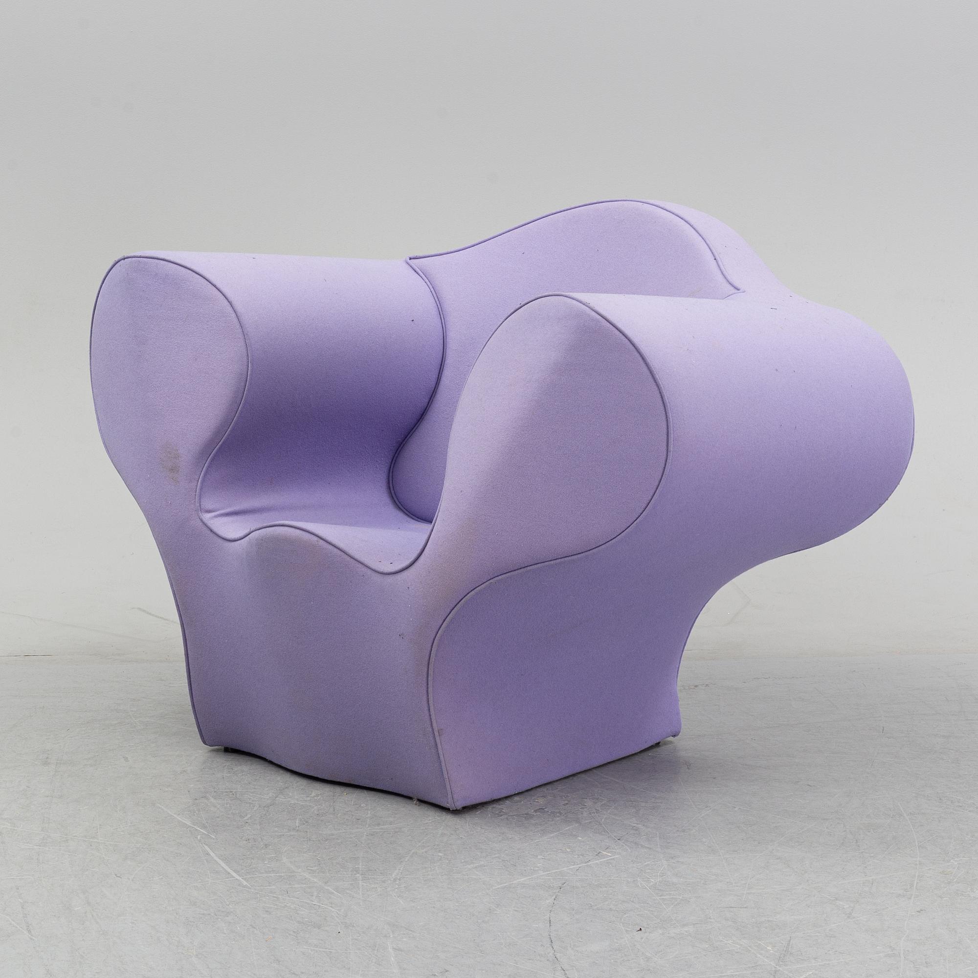 A 'Big Easy' chair by Ron Arad for Moroso designed 1999.