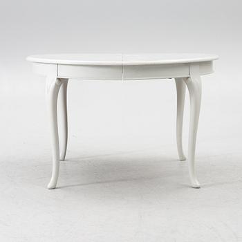 Matbord, 8 stolar, senbarockstil, 1900-tal.