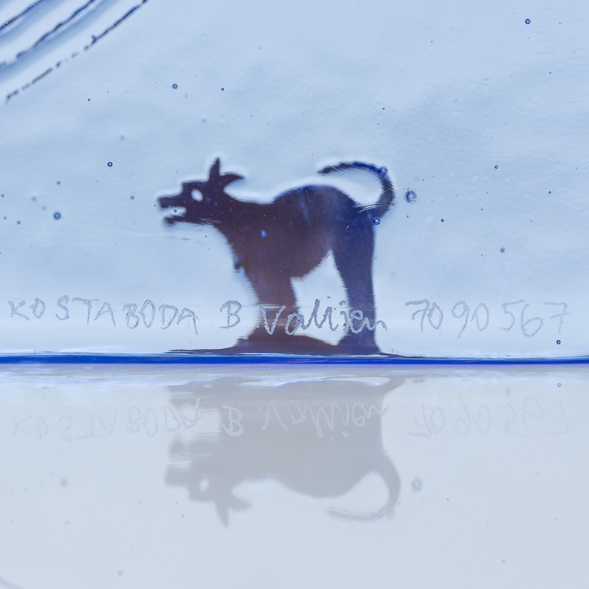 Bertil Vallien, skulptur, Kosta Boda.